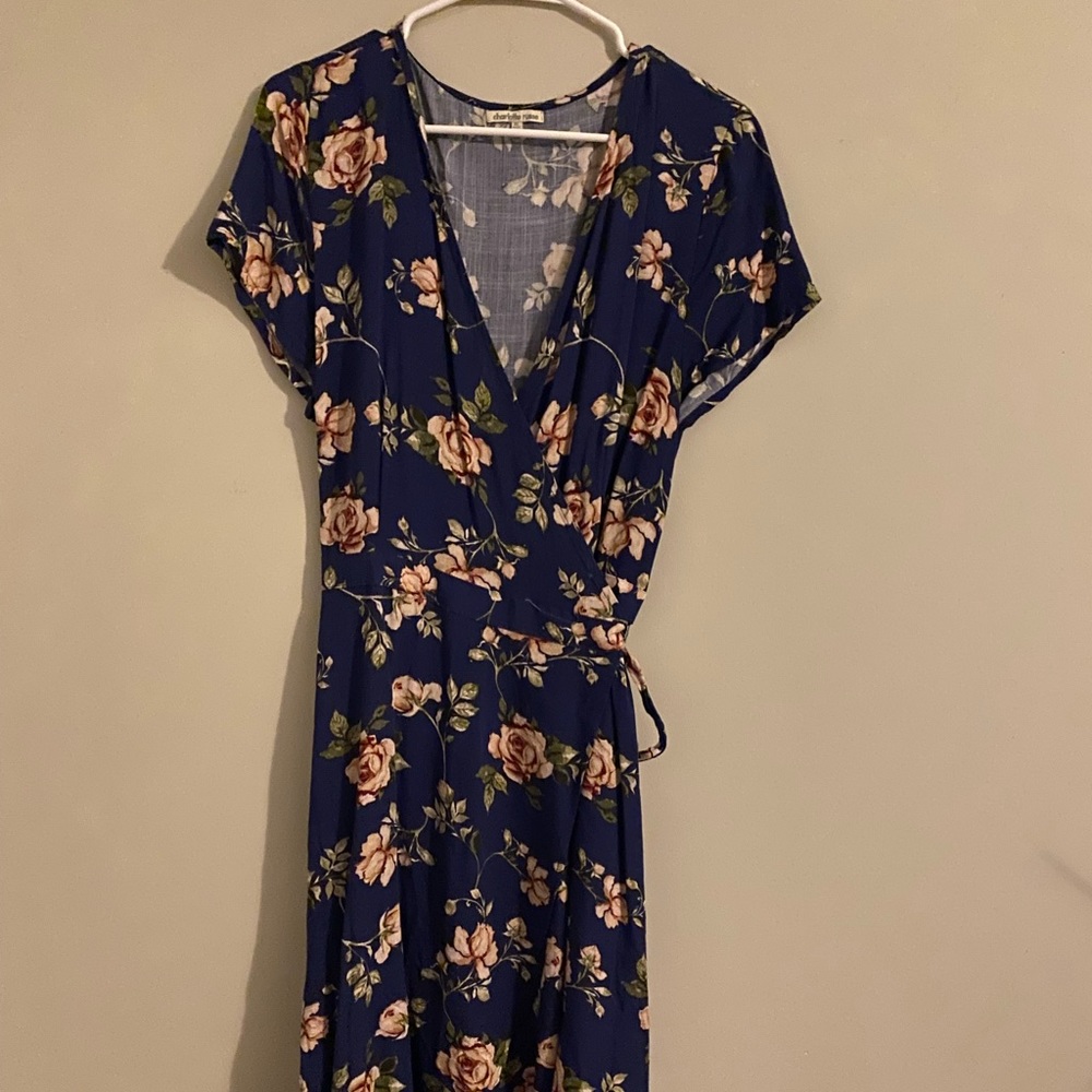 Wrap Floral Dress
